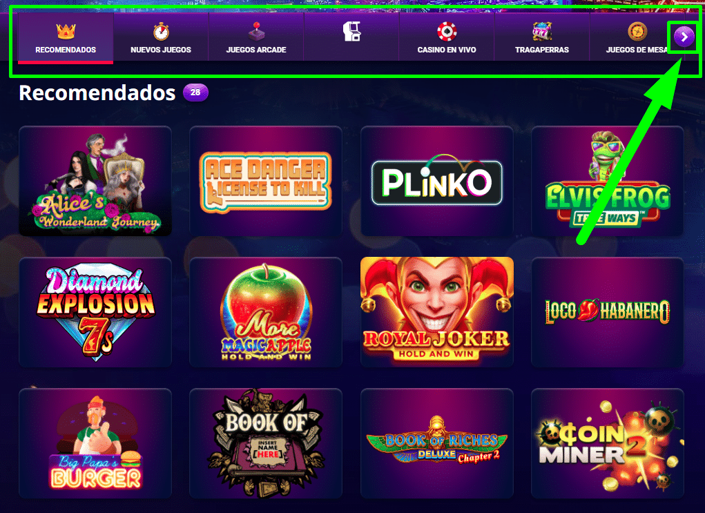 Casino en linea con bono sin deposito